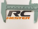 RC Mester logo klistremerke glossy vinyl 8.4x2.8 cm thumbnail