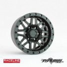 Pitbull 1.55 RACELINE Scale Ryno Aluminum Beadlock Wheels Black - 4pcs thumbnail