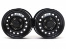Boom Racing 1.55in 16-Hole Classic Steelie Reversible Beadlock Wheels (Rear) w/ XT504 Hubs thumbnail