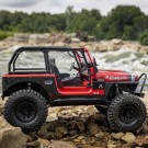 Axial 1/10 SCX10 III Jeep CJ-7 4X4 RTR Brushed Rock Crawler, Red thumbnail