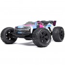 Arrma 1/8 KRATON 6S V6 4X4 BLX Brushless Speed Monster Truck RTR, Blue/Pink thumbnail