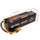 FORHÅNDSBESTILLING: Spektrum 14.8V 10000mAh 4S 120C Smart G2 Pro Basher LiPo Battery: IC5 thumbnail