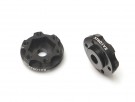 Boom Racing ProBuild™ XT601 V2 6-Lug Aluminum 12mm Wheel Hub Adapters 1MM Offset Ver 2 (2) Black thumbnail