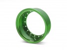 Boom Racing ProBuild™ 1.9in Alum 15mm Solid Wheel Barrel (1) Green thumbnail
