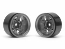 Boom Racing TE37XD KRAIT™ 1.55 Deep Dish Aluminum Beadlock Wheels w/ XT601 Hubs (2) Gun Metal thumbnail