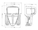 King Kong RC 1/12 CA30 Tractor Truck Hard Body Cab w/ Interior Kit thumbnail