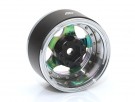 Boom Racing ProBuild™ 1.9in SV5 Adjustable Offset Aluminum Beadlock Wheels (2) Chrome/Neo Chrome thumbnail