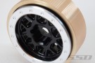 SSD 1.0in Aluminum / Brass Boxer Wheels (Black) (2) thumbnail