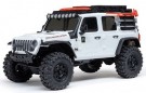 Axial 1/30 SCX30 Jeep Wrangler JLU 4X4 RTR Brushed Rock Crawler (Battery and Charger Included), White thumbnail