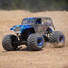 Losi 1/18 Mini LMT Son Uva Digger 2S 4X4 RTR Brushed Monster Truck (Battery and Charger Included), Blue thumbnail