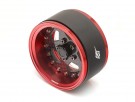 Boom Racing ProBuild™ 1.9in Alum 15mm Wheel Barrel (1) Red thumbnail