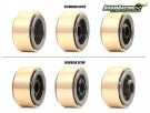 Boom Racing KRAIT™ 1.0in Terra Beadlock Wheel w/ Hubs Set (4) Black thumbnail
