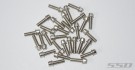 SSD Silver M2.5 x 8mm Scale Wheel Bolts (30) thumbnail