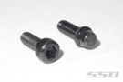 SSD Black M2.5 x 8mm Scale Wheel Bolts (30) thumbnail