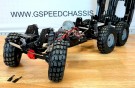 GSPEED G-6X6 Chassis for custom 6x6 builds, carbon fiber (rails only) thumbnail