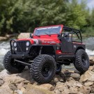 Axial 1/10 SCX10 III Jeep CJ-7 4X4 RTR Brushed Rock Crawler, Red thumbnail