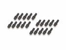 Boom Racing ProBuild™ Mag Seat Lug Nut M2.5x6mm Scale Hardware Set (20) Black thumbnail