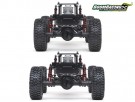 Boom Racing 1.9in 16-Hole 5-Lug Classic Steelie Reversible Beadlock Wheel w/ XT504 Hub Front (2) Gun Metal thumbnail