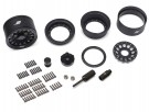 Boom Racing ProBuild™ 1.55in R12 Adjustable Offset Aluminum Beadlock Wheels (2) Matte Black/Matte Black thumbnail