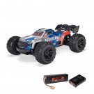 Arrma 1/16 MINI KRATON 3S DSC 4X4 RTR Brushless Speed Truck (Battery and Charger Included), Red/Blue thumbnail
