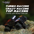 Turbo Racing 1:76 Bigfoot Baby Monster Truck RTR Lemon Yellow thumbnail