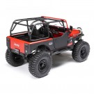 Axial 1/10 SCX10 III Jeep CJ-7 4X4 RTR Brushed Rock Crawler, Red thumbnail