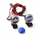 GRC 16mm Circle Led spotlights Blue lens thumbnail