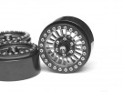 Boom Racing Venomous KRAIT™ 1.9 Aluminum Beadlock Wheels with 8mm Wideners (4) [Recon G6 Certified] Gun Metal thumbnail