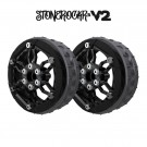 ProCrawler Stonerockr™ V2 Pro F6 By Pierre Silva 2.2in LCG Offset Wheel Set /w Black Front Ring (2pcs) No hex hub thumbnail