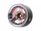 Boom Racing ProBuild™ 1.9in SV5 Adjustable Offset Aluminum Beadlock Wheels (2) Chrome/Neo Chrome thumbnail