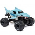 Losi 1/18 Mini LMT Megalodon 2S 4X4 RTR Brushed Monster Truck (Battery and Charger Included), Blue thumbnail