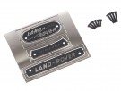 Boom Racing Emblem Set (Stainless Steel) for Series Land Rover® (Petrol) for BRX02 thumbnail