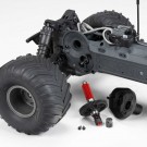 Arrma 1/10 GORGON 2WD RTA Kit Brushed Monster Truck (Battery and Charger Included), Clear thumbnail
