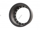 Boom Racing ProBuild™  Extra Wide Alum 19.5mm Wheel Barrel (1) Matte Black thumbnail