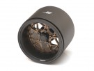 Boom Racing ProBuild™ 1.9in Extra Wide LGB Adjustable Offset Aluminum Beadlock Wheels (2) Matte Black/Bronze thumbnail