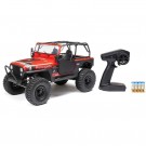 Axial 1/10 SCX10 III Jeep CJ-7 4X4 RTR Brushed Rock Crawler, Red thumbnail
