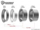 Boom Racing ProBuild™ 1.9in Alum 7.5mm Wheel Barrel (1) Matte Gold thumbnail