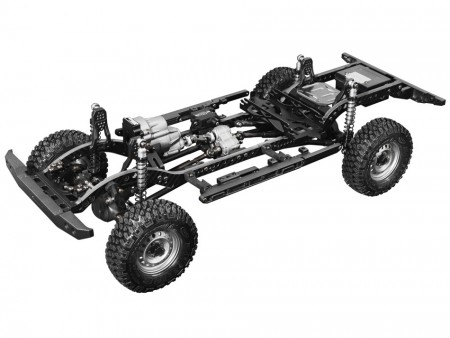 Boom Racing 1/10 4WD Scale Performance Chassis Kit 4-Link Version For Team Raffee Co. D110 for BRX02