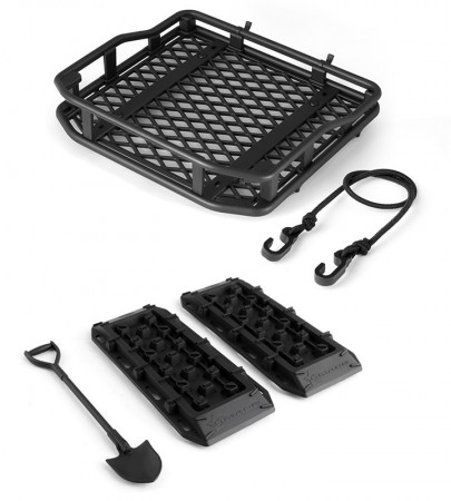 Gmade 1/10 Scale Off-road Roof Rack and Accessories