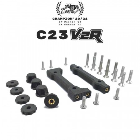ProCrawler Flatgekko™ C23 V2/V2R Bullbone™ V-Noze™ Body Mount Set