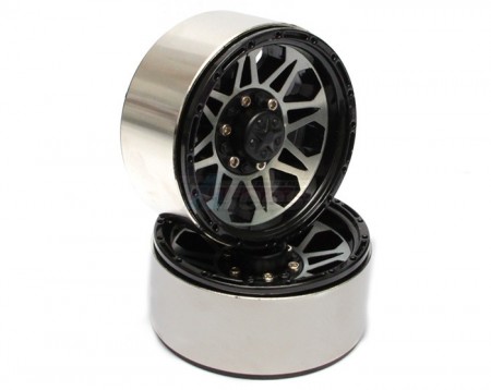 Team Raffee Co. EVO™ 1.9 High Mass Beadlock Aluminum Wheels Devil-8 (2)