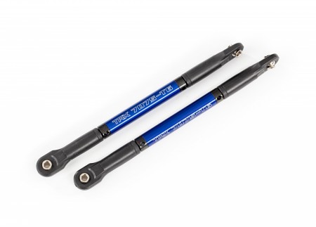 Traxxas TRX8619X Push rods, aluminum (blue-anodized), heavy duty (2) (assembled with rod ends and threaded inserts)