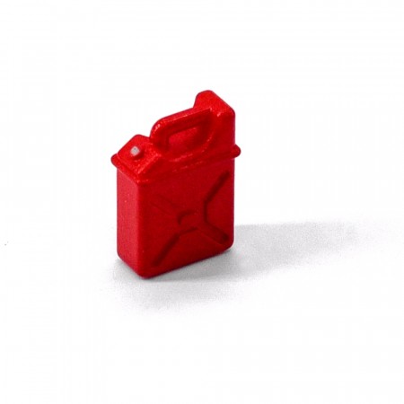 Hobby Details Plastic Mini Oil Tank for SCX24 Car - Red