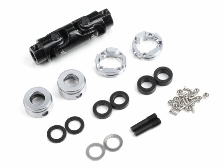 Boom Racing BADASS™ Heavy Duty Steel Center Drive Shaft Connection Shaft 33mm (Pin to Pin) [Recon G6 Certified]