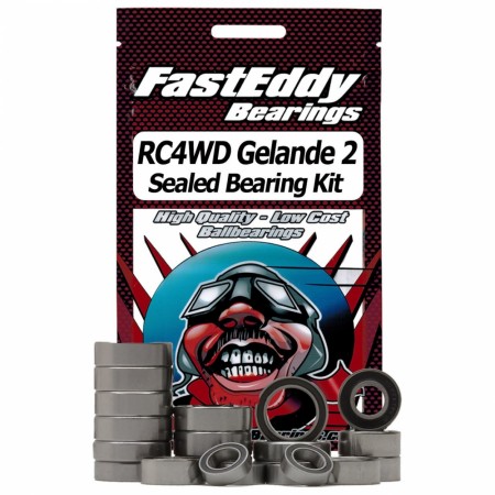 Fast Eddy kulelager RC4WD Gelande 2 Sealed Bearing Kit