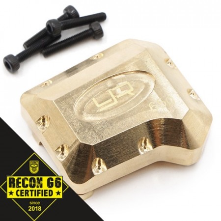 Yeah Racing Brass Diff Cover 65g For Traxxas TRX-4 TRX-6 [G6 Certified]