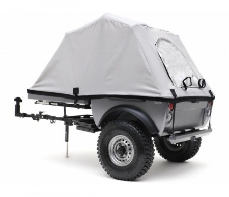 TRC 1:10 Pop-Up Camper Tent Trailer Kit (w/1.55
