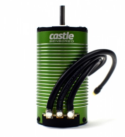 Castle Creations Sensored In-runner Brushless Motor 4-pole 1717-1650KV 1/8-1/6