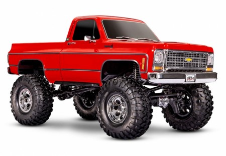 Traxxas TRX-4 Scale and Trail Crawler Chevrolet K10 Red RTR