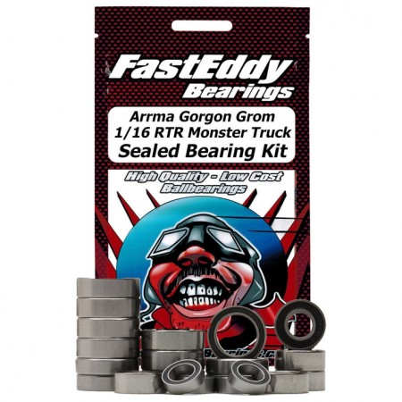 Arrma Gorgon Grom 1/16 RTR Monster Truck Sealed Bearing Kit